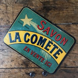 Vitrophanie "Savon La Comète"