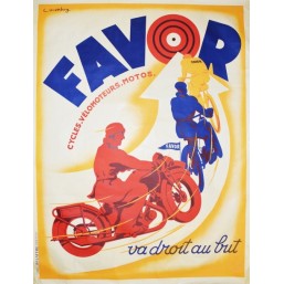 Affiche XXL "Cycles Favor"