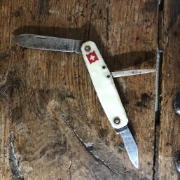 Ancien Canif suisse nacré
