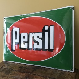 Plaque émaillée "Persil"