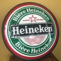 Enseigne Plexiglas "Heineken"