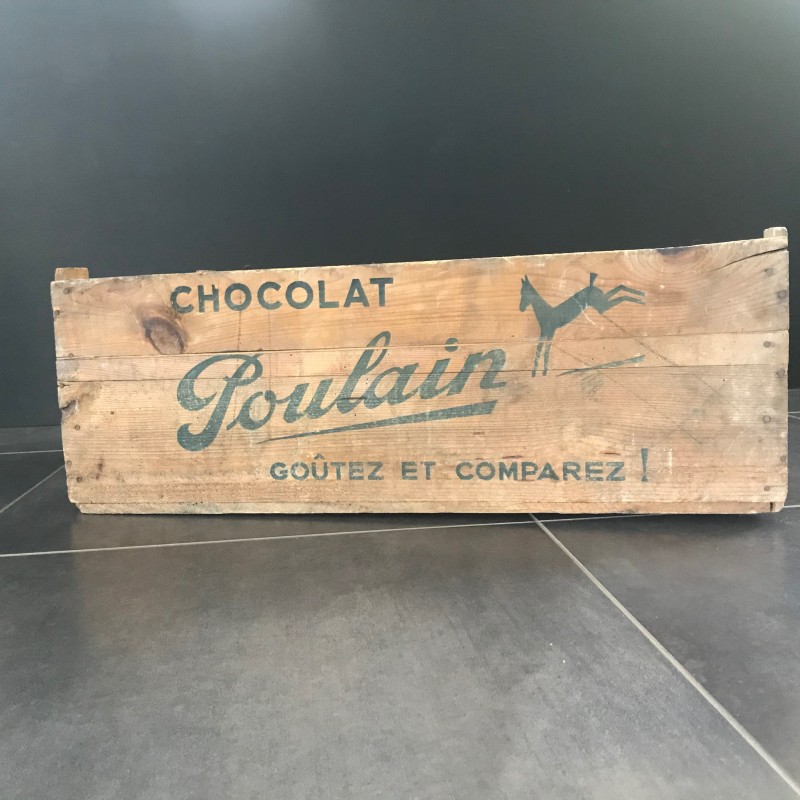 Carafe jaune Chocolat Poulain - LA COMPAGNIE DES RÉCLAMES