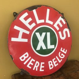 Plaque émaillée "Helles XL"...