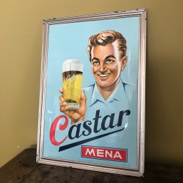 Glaçoïde "Bière Castar" (Mena)