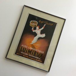 Carton "Encaustique Luimieux"