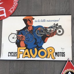 Affiche "Cycles Favor"