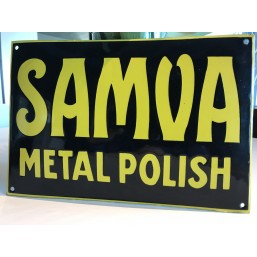 Plaque émaillée "Samva"